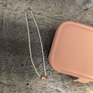 Orbit pearl necklace